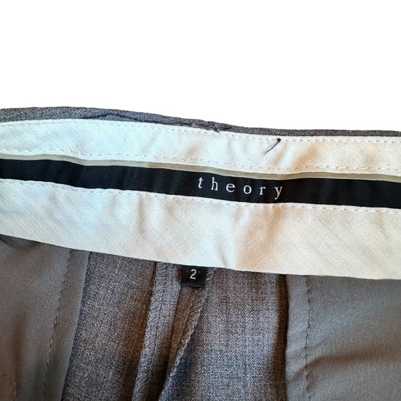 THEORY wide leg trousers 2 - Picture 4 of 9